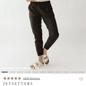 Albion Black Jetsetter Pants
